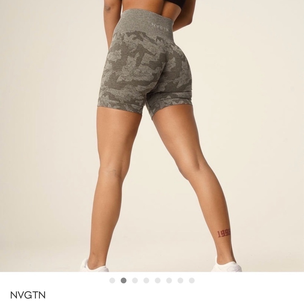 NVGTN Camo Seamless Shorts